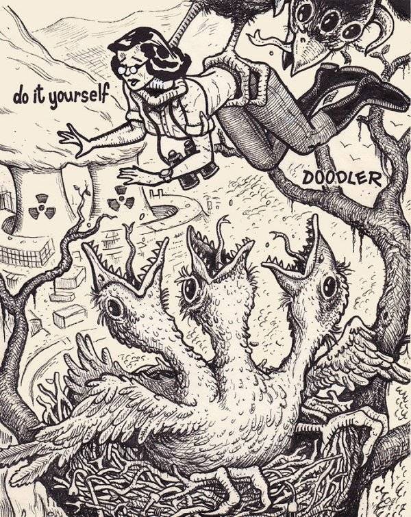 This Artist Is Never Afraid Of Doodle Challenges!