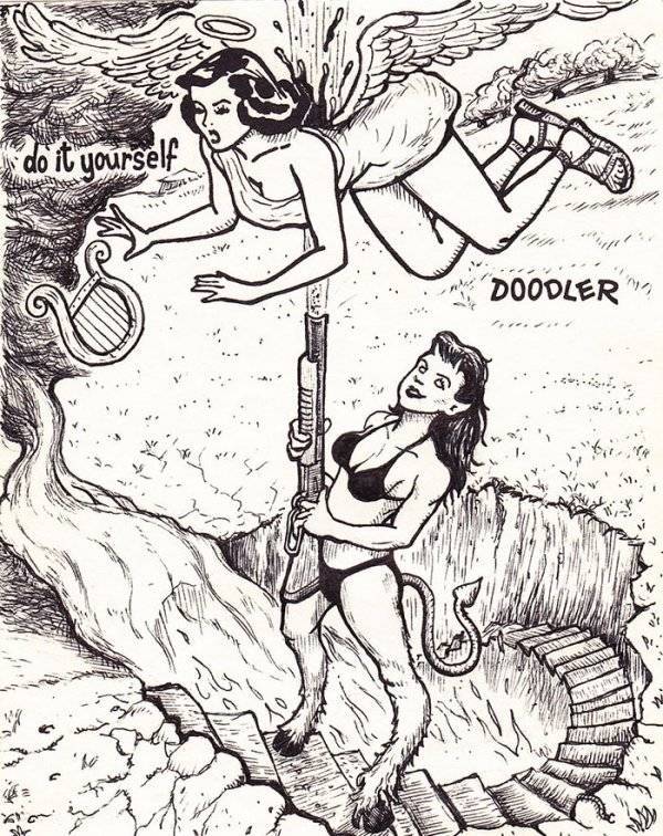 This Artist Is Never Afraid Of Doodle Challenges!
