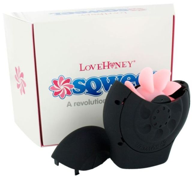 Sqweel – a 10-tongued rotating sex toy for the pleasure of women (6 pics + 1 video)