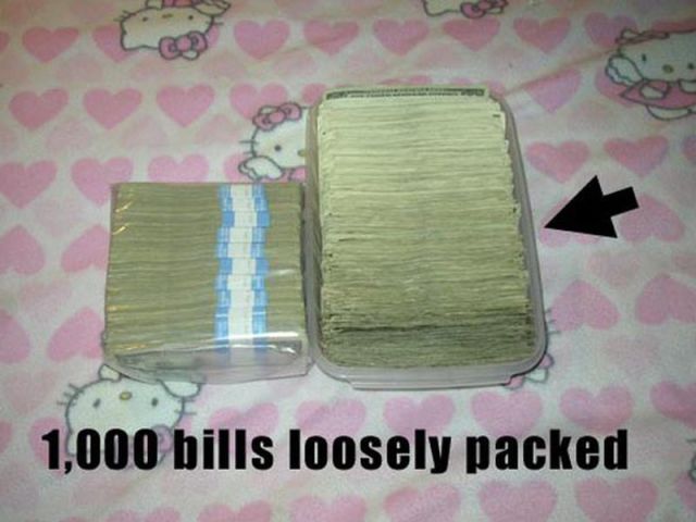 Where Can You Hide One Million Dollars Cash?