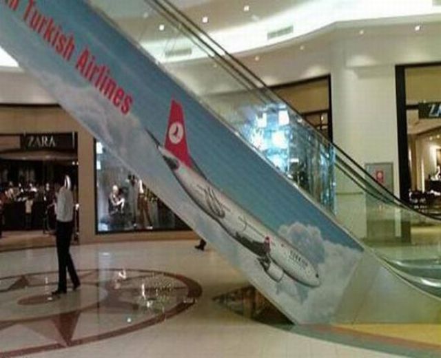 Advertisements in Bad Places