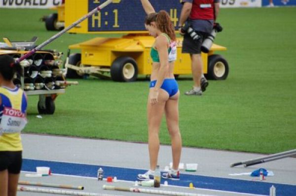 Seductive Pole Vaulting Girls