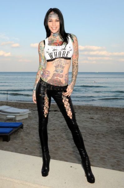 Michelle "Bombshell" McGee’s Tattooed Body