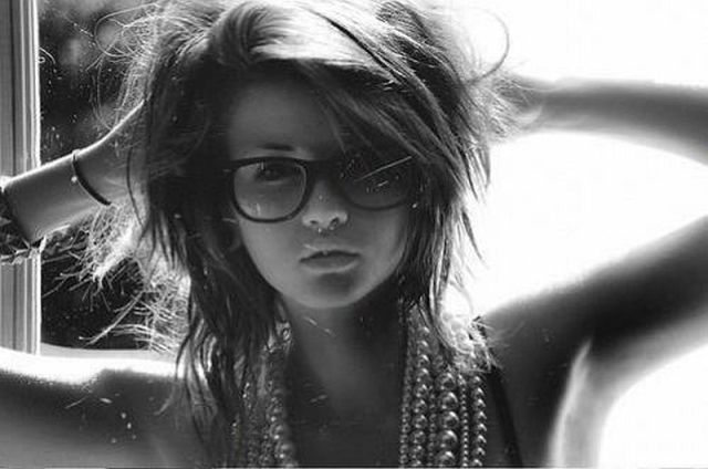 The Glasses Make You Look More Attractive