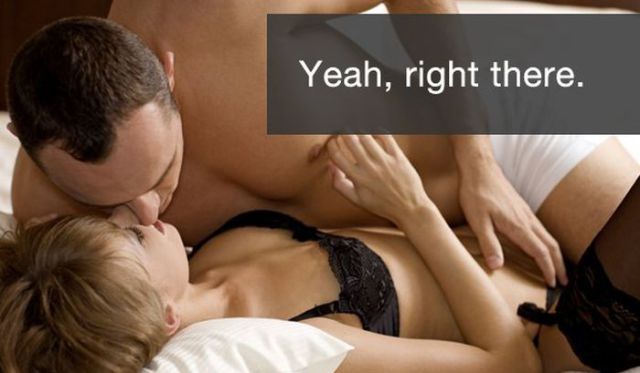 What You Say vs. What You Really Mean While Having Sex