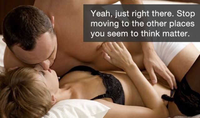 What You Say vs. What You Really Mean While Having Sex