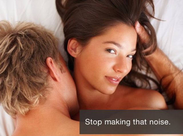 What You Say vs. What You Really Mean While Having Sex