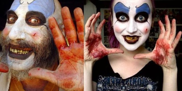Weird “Glamorous Gore” Make-Up