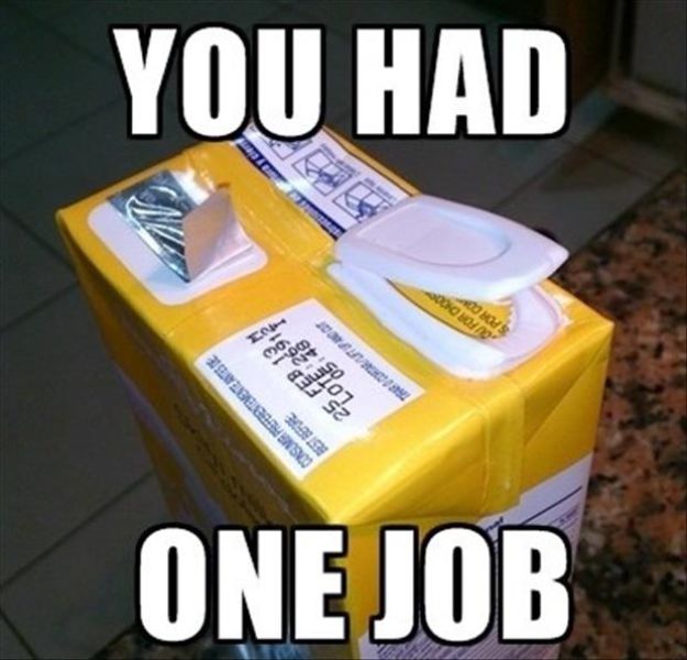 If You Only Have One Job to Do, Do It Right