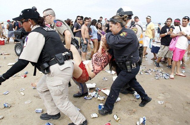 The Real-Life Drunken Debauchery at Spring Break