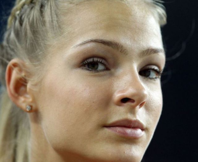 A Cute Blonde Bombshell who Is a Serious Sports Athlete