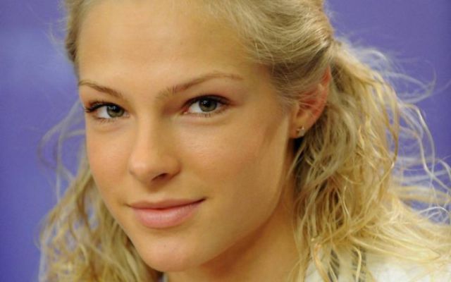 A Cute Blonde Bombshell who Is a Serious Sports Athlete
