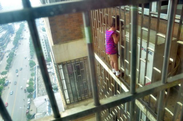 Girls Getting Stuck in the Weirdest Places