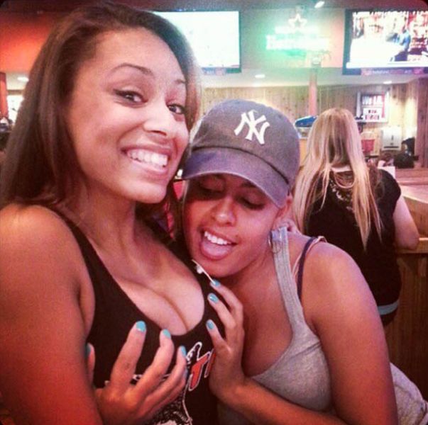 Hot Hooters Girls Have Some Fun During Break Times