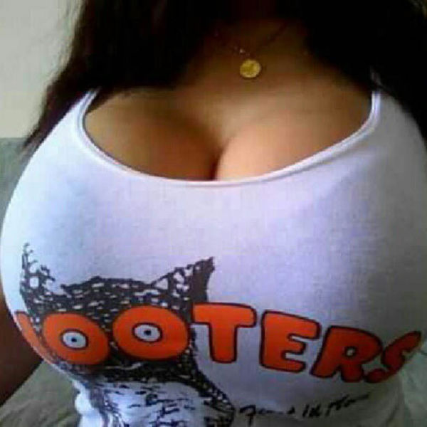 Hot Hooters Girls Have Some Fun During Break Times