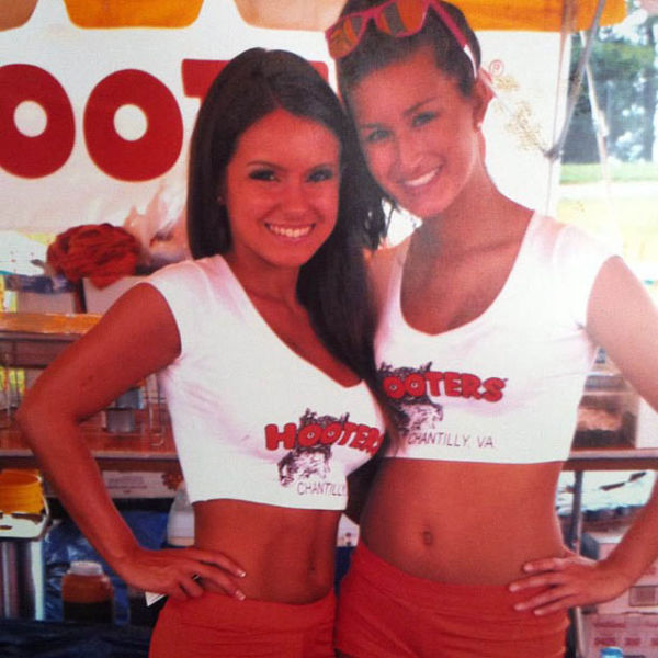 Hot Hooters Girls Have Some Fun During Break Times