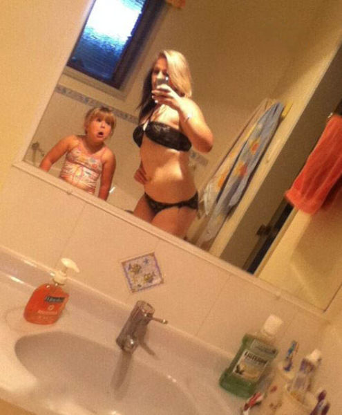 Mom Selfies from Some of the Worst Moms Ever