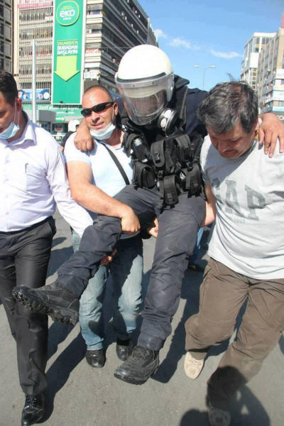 Humans Showing Tenderness to Others in Violent Times