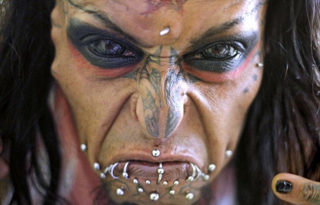 The Man with Truly Devilish Looks