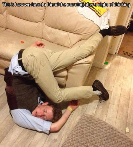 This Might Be the Effects of One Drink too Many
