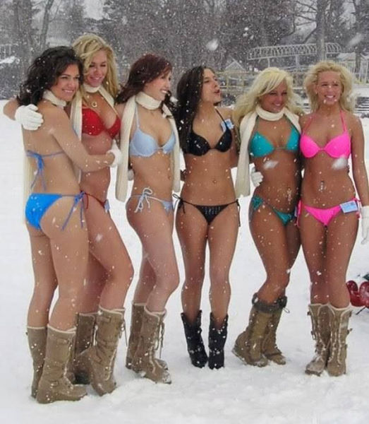 Hot Babes Who Turn Up the Heat During Winter