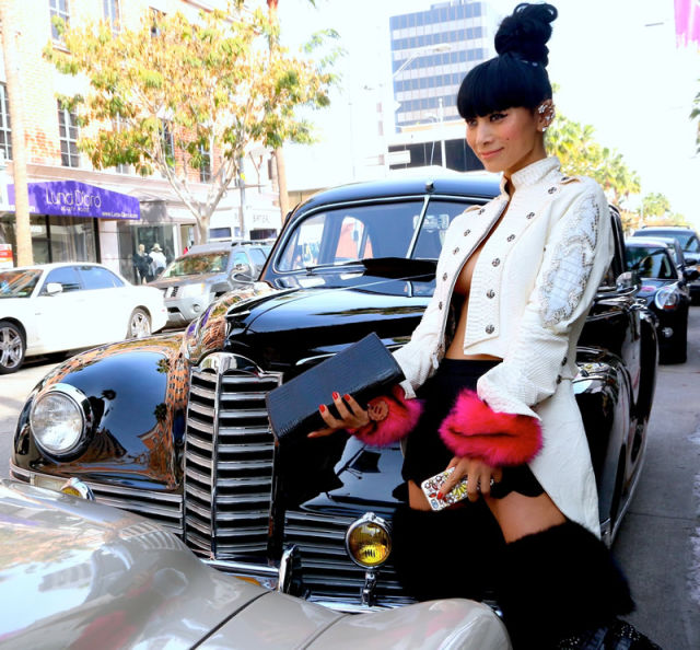 Bai Ling Went For a Manicure in a Very Revealing Outfit