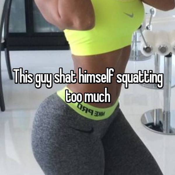 Really Strange Things People Saw At The Gym